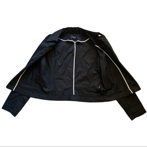 Edit by Jeanne Beker Designer Cropped Double Breasted Suit Blazer Light Jacket - Picture 8 of 10